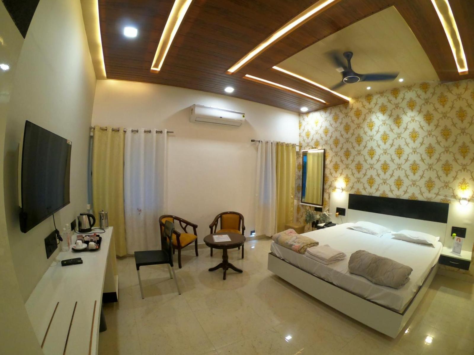 Hotel Buddha Park, Paharia, Benares Buitenkant foto